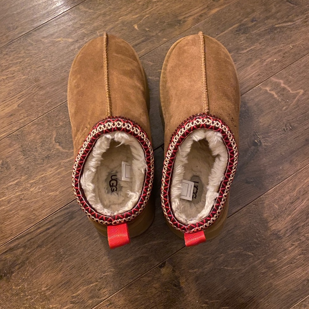 Brown Platform Ugg Tasman